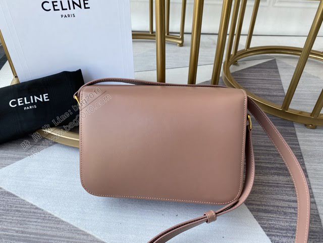 Celine女包 賽琳升級版19年LOGO 凱旋門扣 Celine單肩斜挎女包 187368  slyd2149